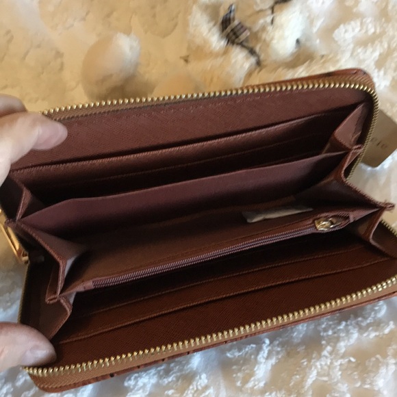 Le Miel leather handbag with strap with wallet. Two piece set. - Picture 8 of 9